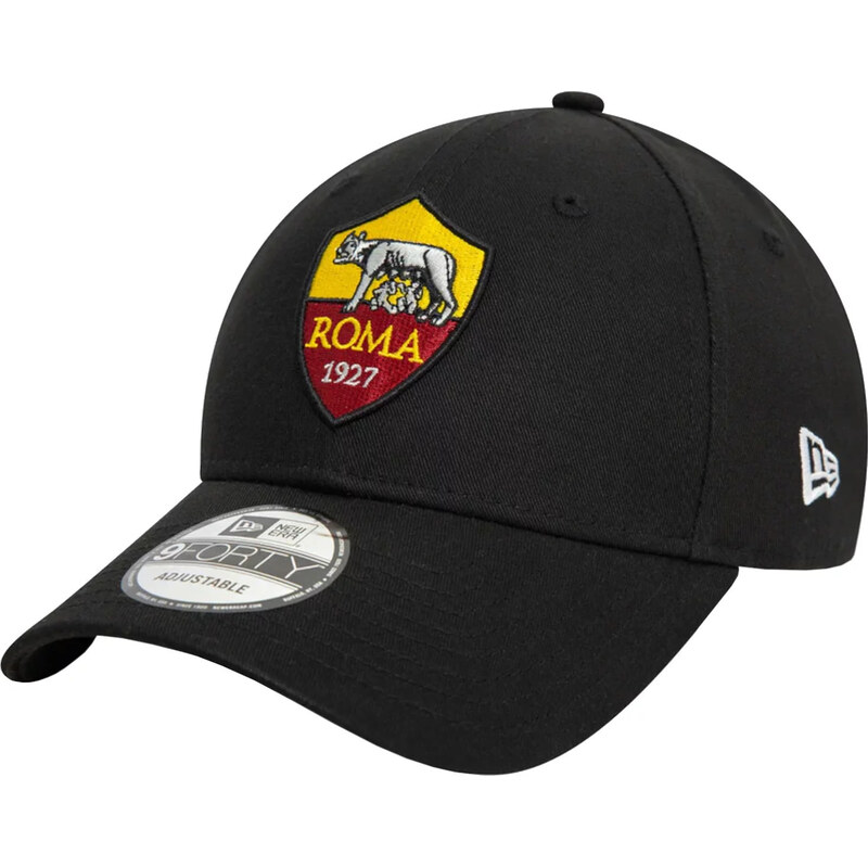 Černá pánská kšiltovka New Era Core 9FORTY AS Roma Cap