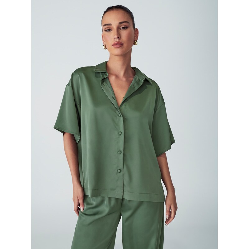 Willa Halenka DIANA SHIRT zelená 104240132