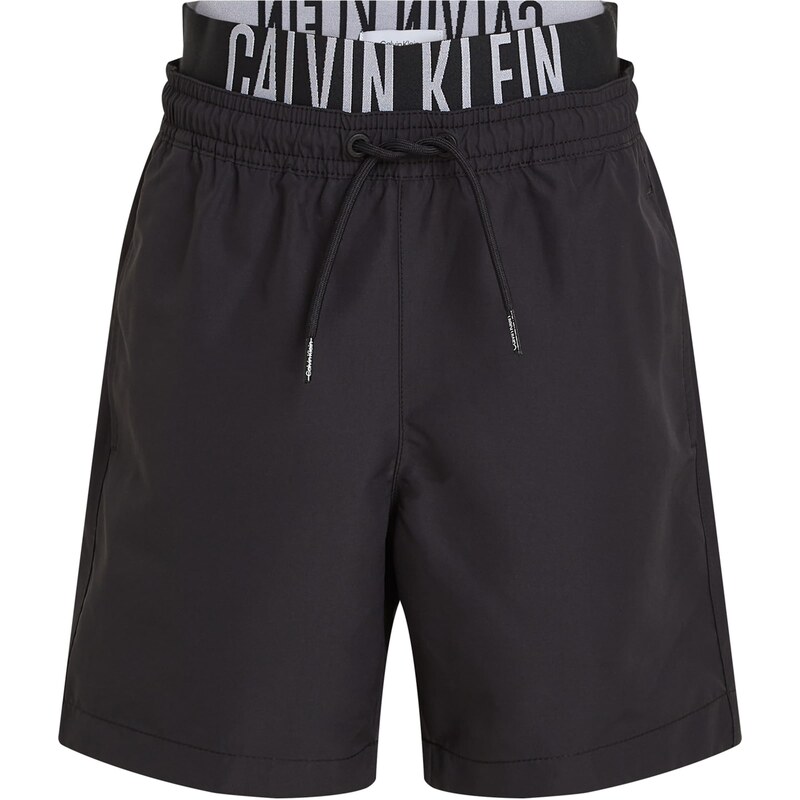 Calvin Klein Swimwear Plavecké šortky Intense Power světle šedá