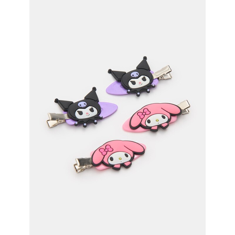 Sinsay - Sada 4 sponek do vlasů Hello Kitty - vícebarevná 103935105