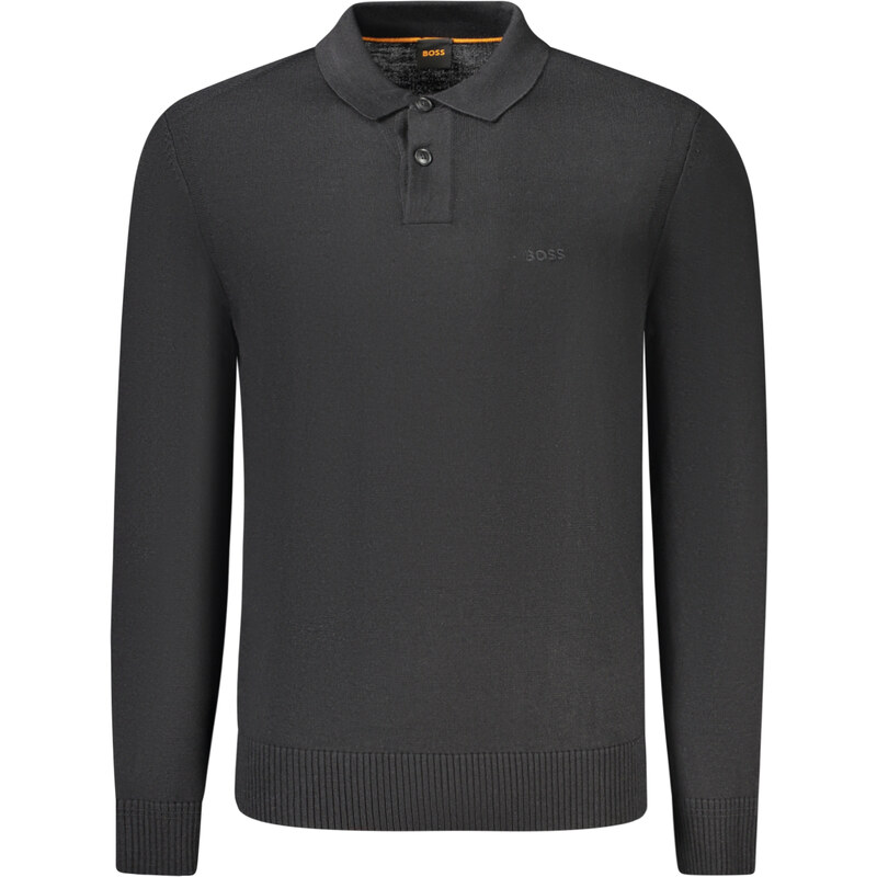 Černý svetr HUGO BOSS pro muže