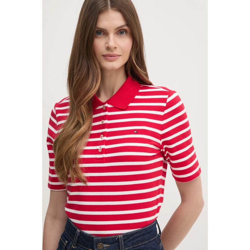 Tommy Hilfiger polo dámské s bavlnou