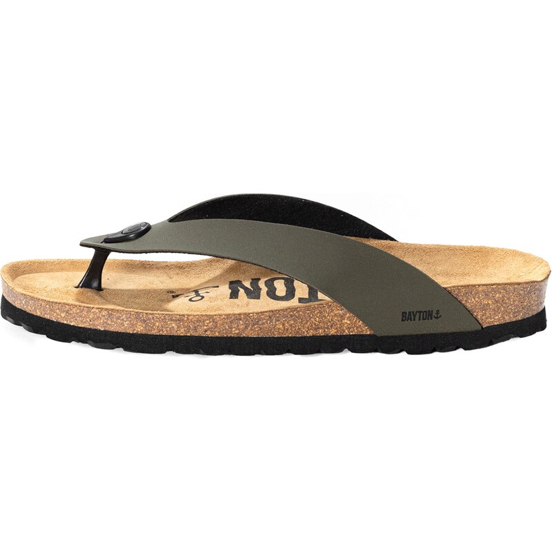 Bayton Žabky Lucca khaki / černá 103951313
