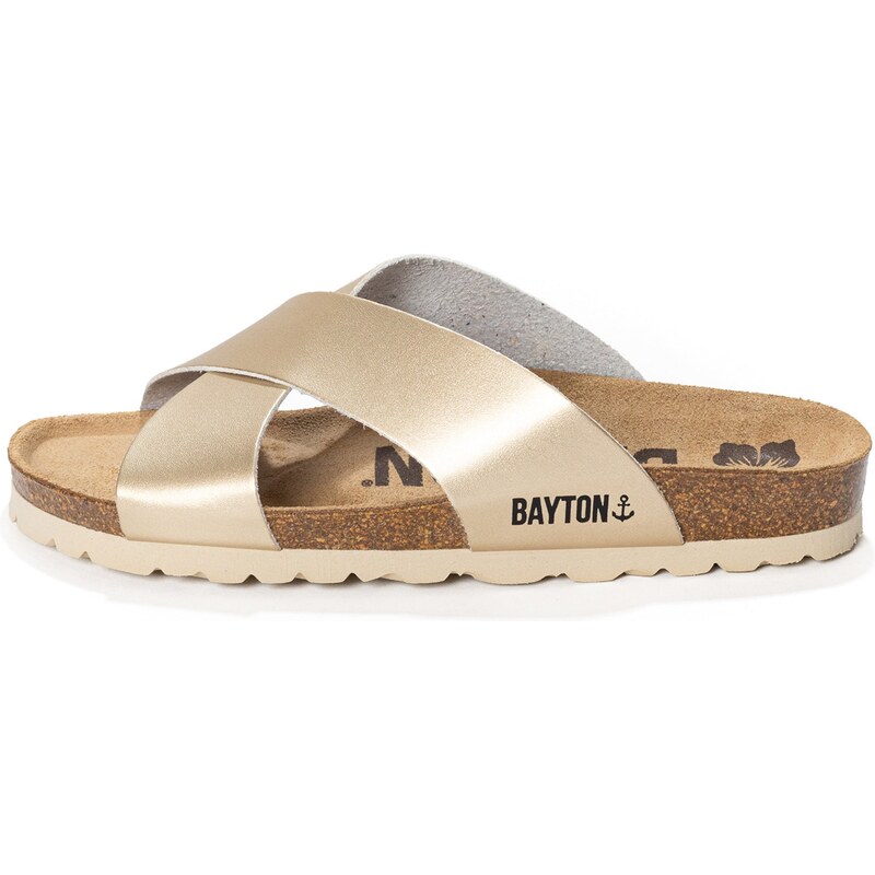 Bayton Pantofle GOMERA zlatá 104239430