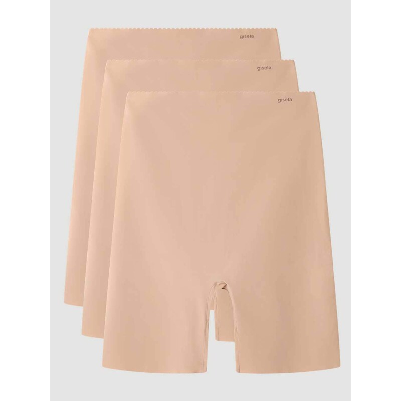 Gisela Stahovací kalhotky  3 PACK  béžová