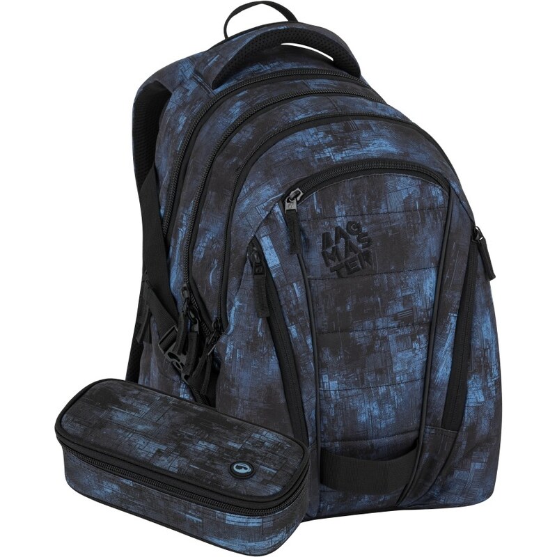 Bagmaster BAG 25 B studentský set – černo-modrý