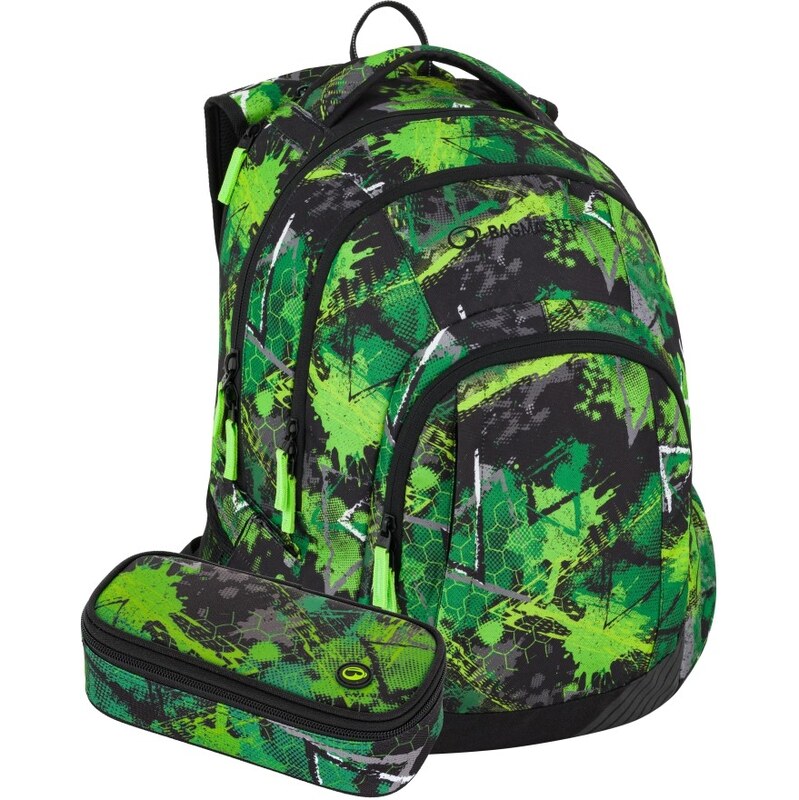 Bagmaster LINCOLN 25 A studentský set – zeleno-černý