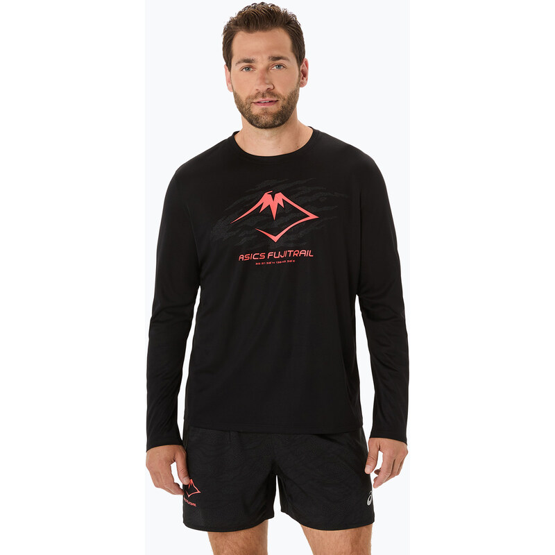 Pánské běžecké tričko Longsleeve ASICS Fujitrail Logo