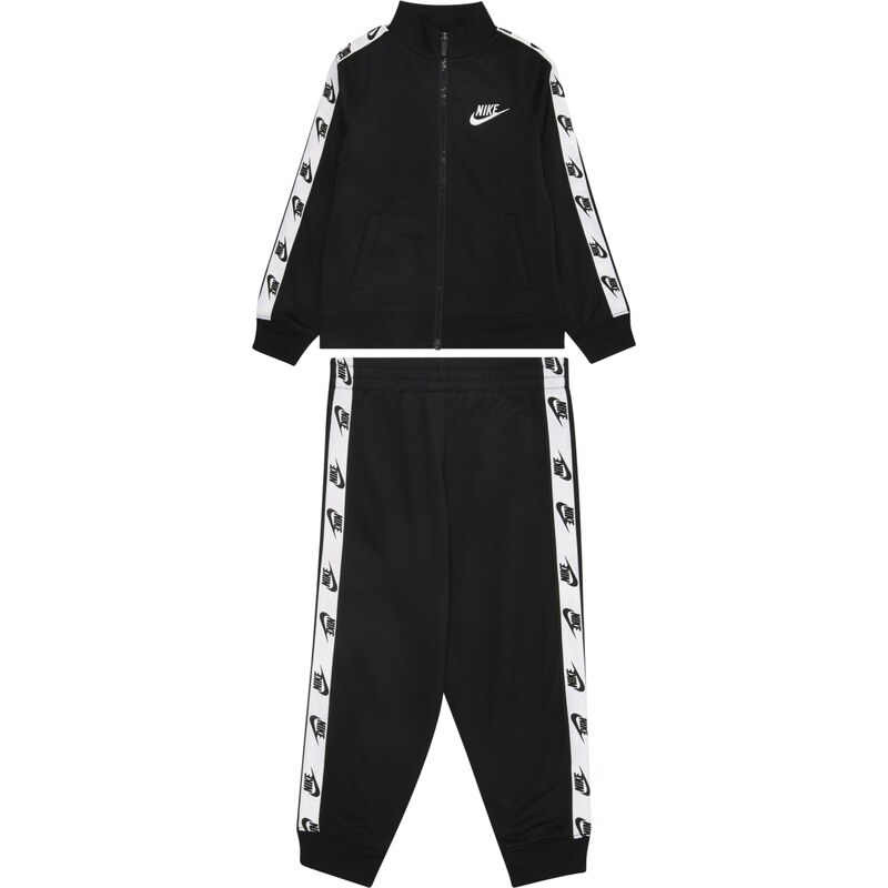 Nike Sportswear Joggingová souprava černá / bílá