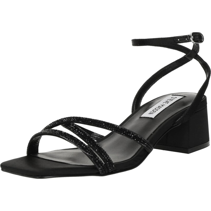 STEVE MADDEN Páskové sandály GABBY černá 104529047