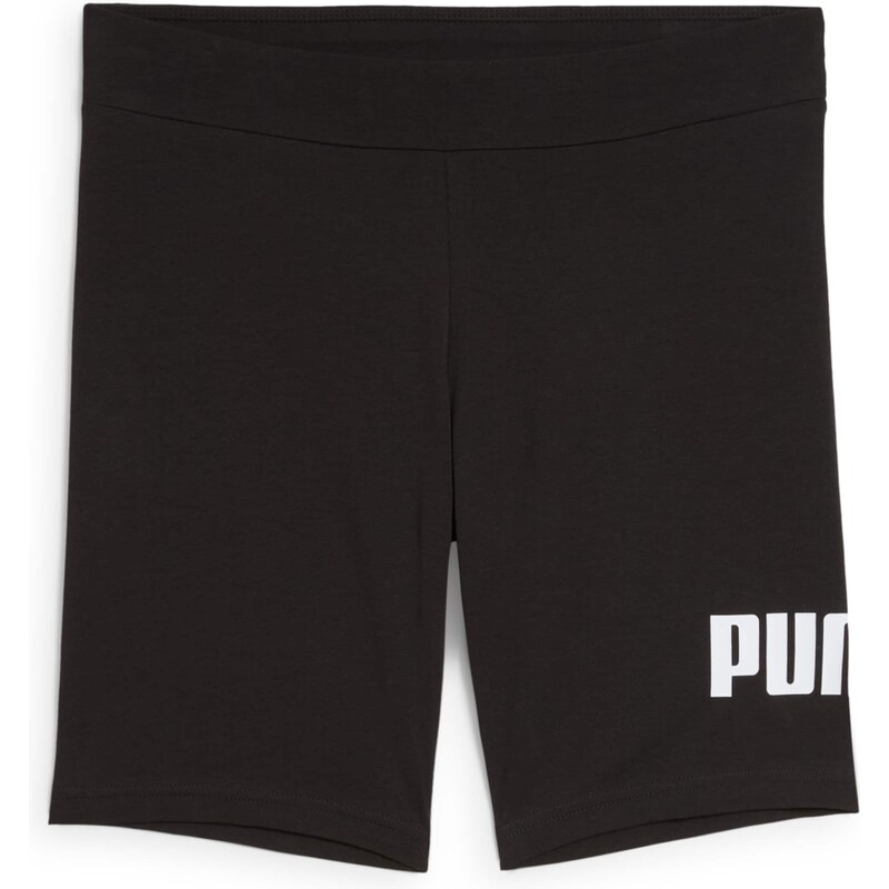 PUMA Sportovní kalhoty ESS No. 1 černá / bílá 105472727