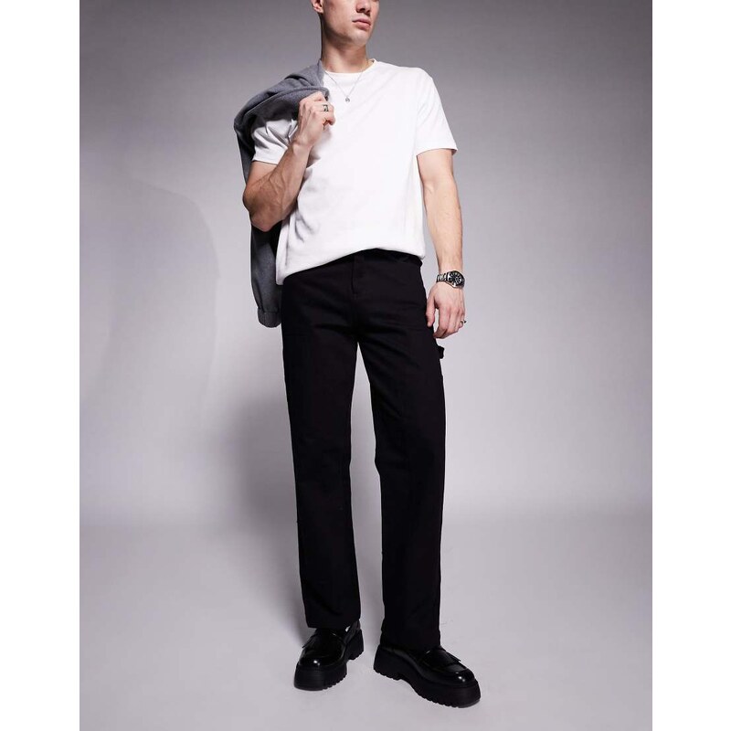 Sixth June carpenter jeans in black