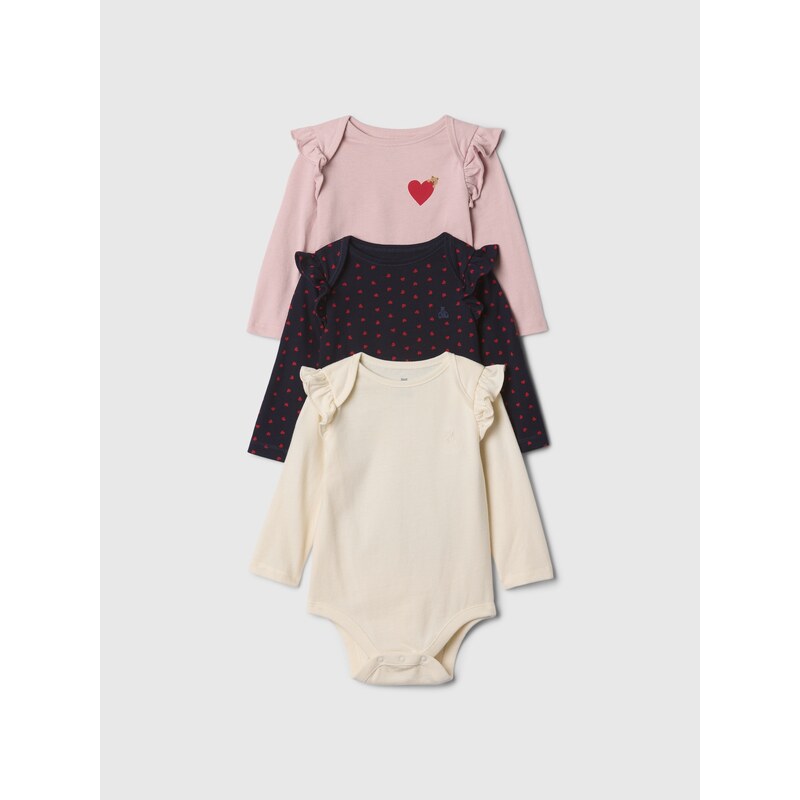 GAP Baby body, 3 ks - Holky