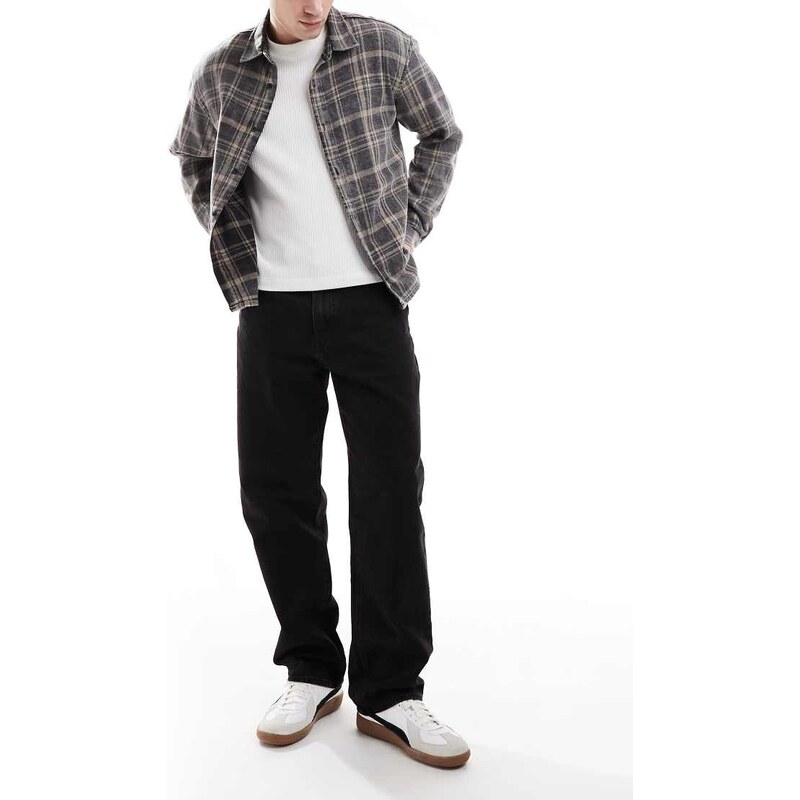 Levis 568 loose jeans in black