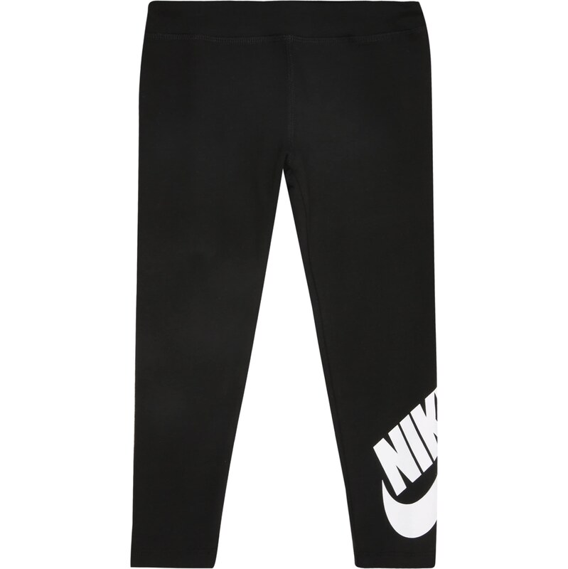 Nike Sportswear Legíny Club černá / bílá