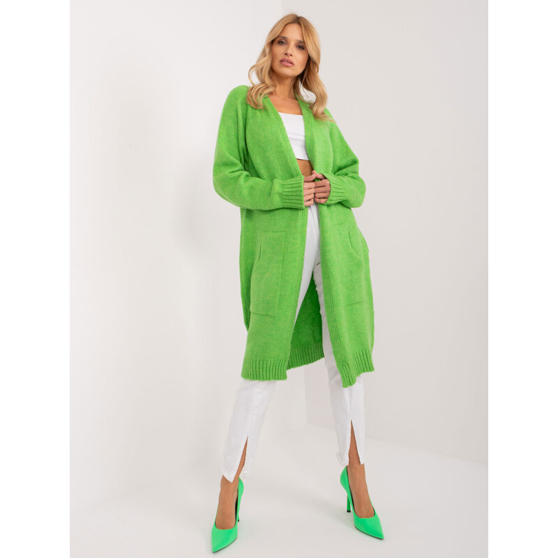 FPrice Cardigan BA SW 0344 1.04P světle zelená