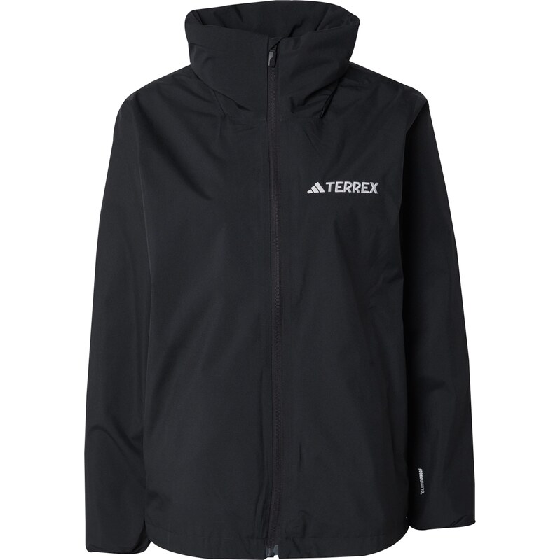 ADIDAS TERREX Outdoorová bunda Essentials černá / bílá