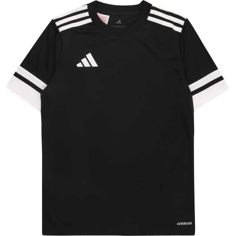ADIDAS PERFORMANCE Funkční tričko Squa25 černá / bílá