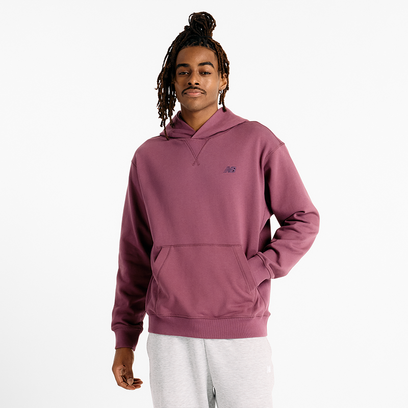 Pánská mikina New Balance MT41534FDP – fialové