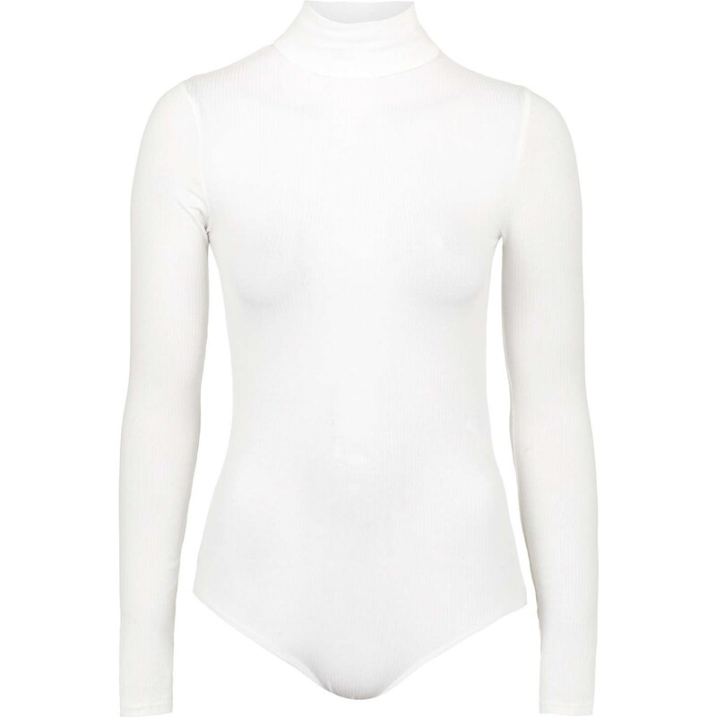 Topshop Long Sleeve Funnel Neck Body