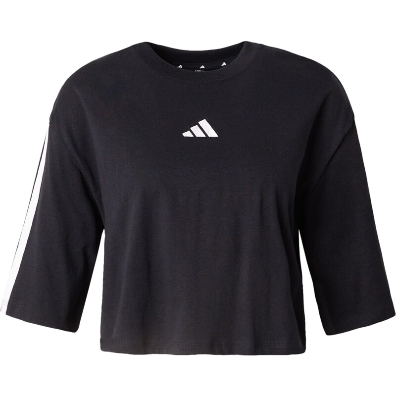 ADIDAS SPORTSWEAR Funkční tričko černá / bílá
