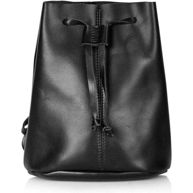 Topshop Mini Leather Backpack