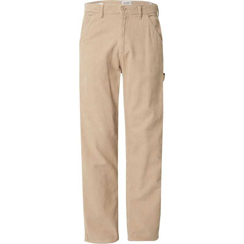 JACK & JONES Kalhoty JPSTEDDIE JJCARPENTER tmavě béžová
