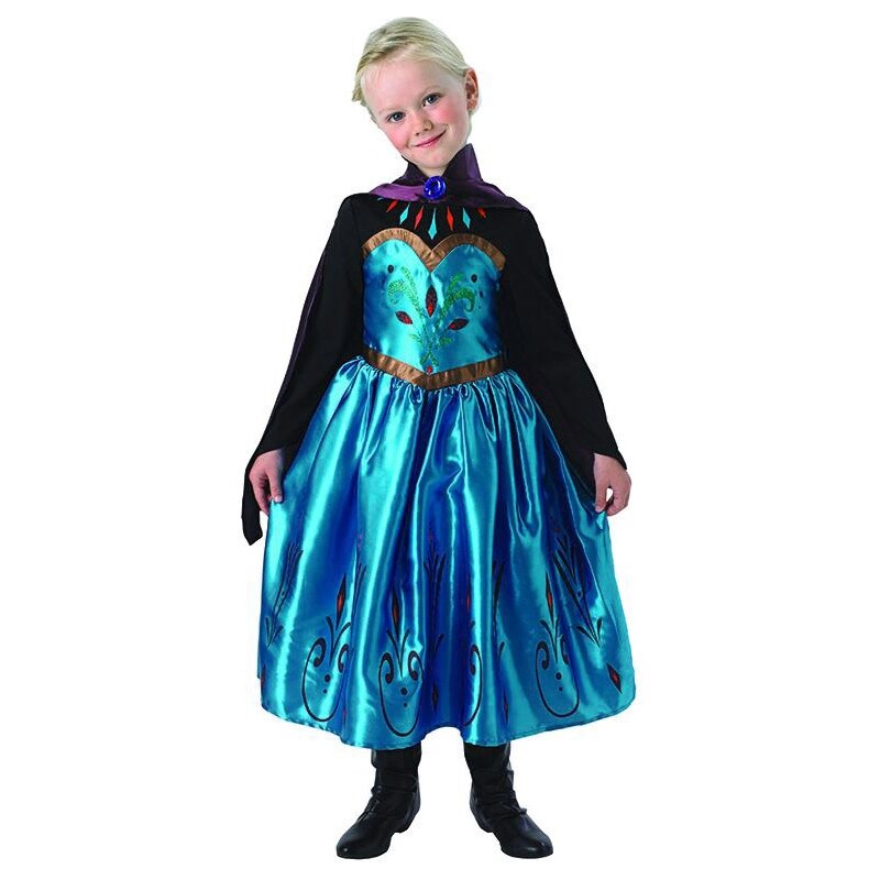 Rubies Elsa Coronation Dress Frozen Child - korunovační kostým - LD 7 - 8 roků