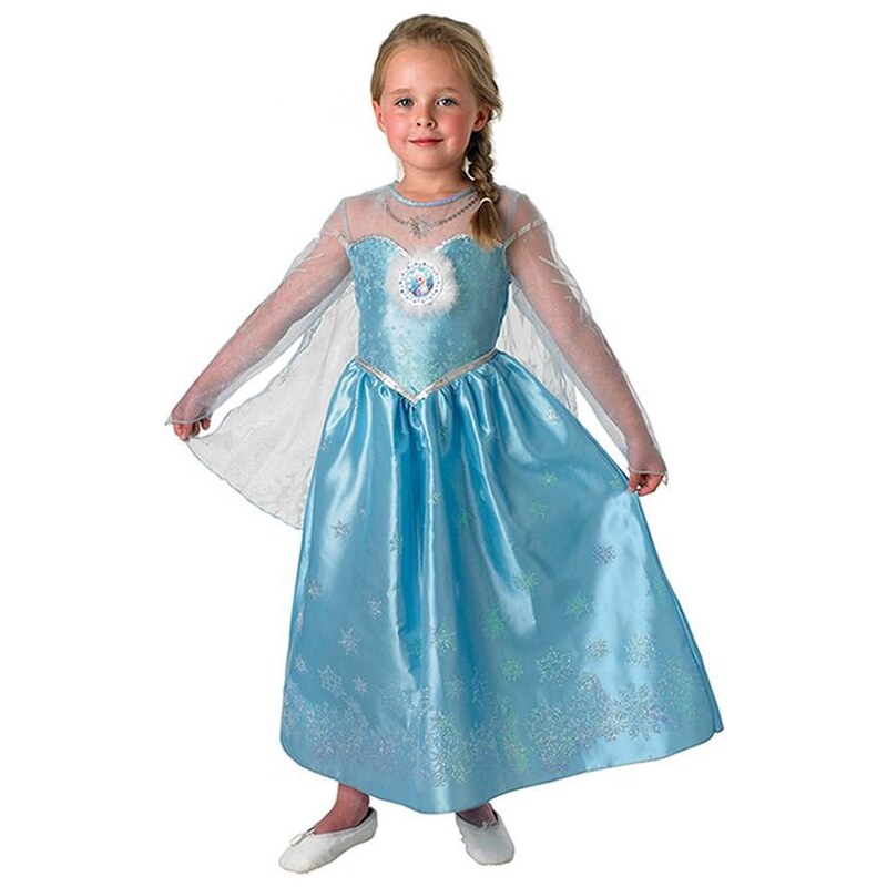 Rubies Elsa Deluxe dětský kostým - Ledové Království - LD 7 - 8 roků