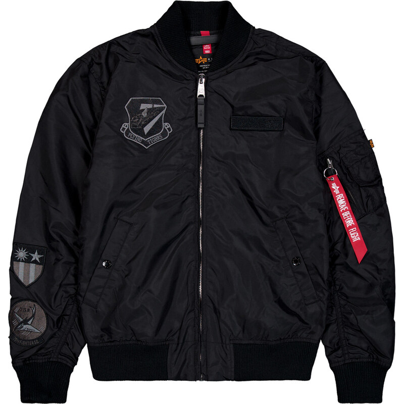 Alpha Industries Bunda MA-1 TT Flying Tigers černá 104057820