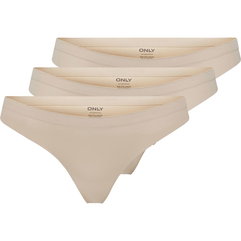 ONLY Tanga ONLTracy starobéžová