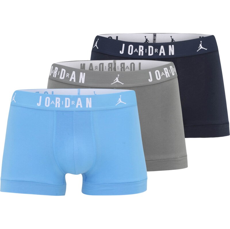 Jordan Boxerky FLIGHT námořnická modř / světlemodrá / šedá /