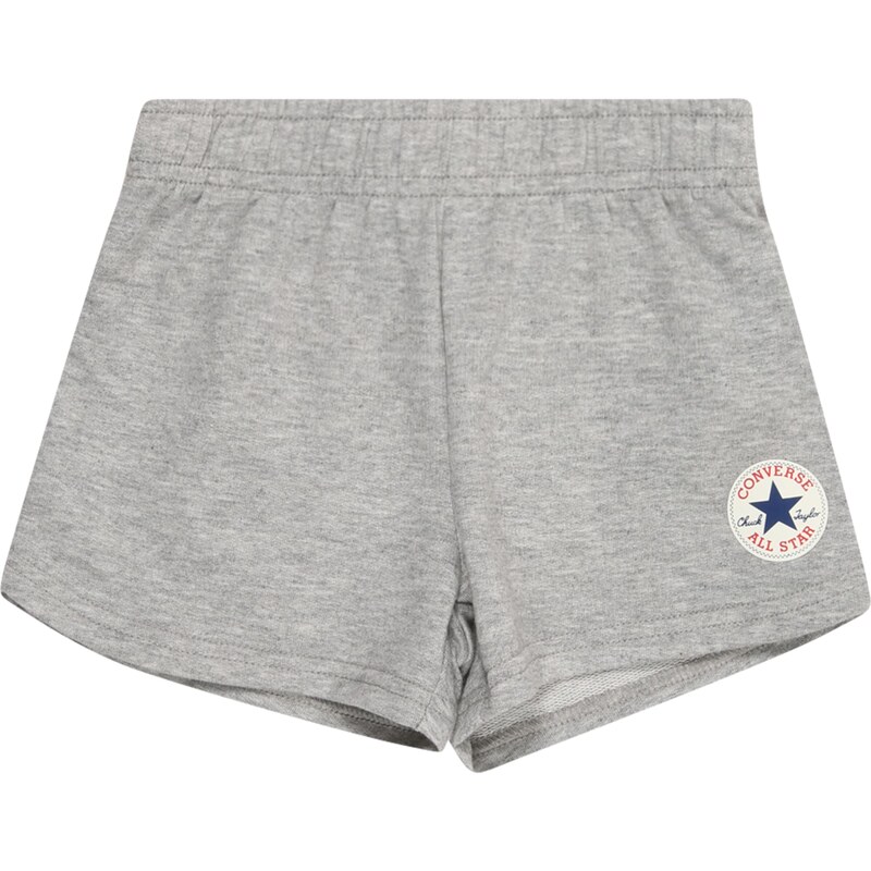 CONVERSE Kalhoty námořnická modř / světle šedá / červená / bílá