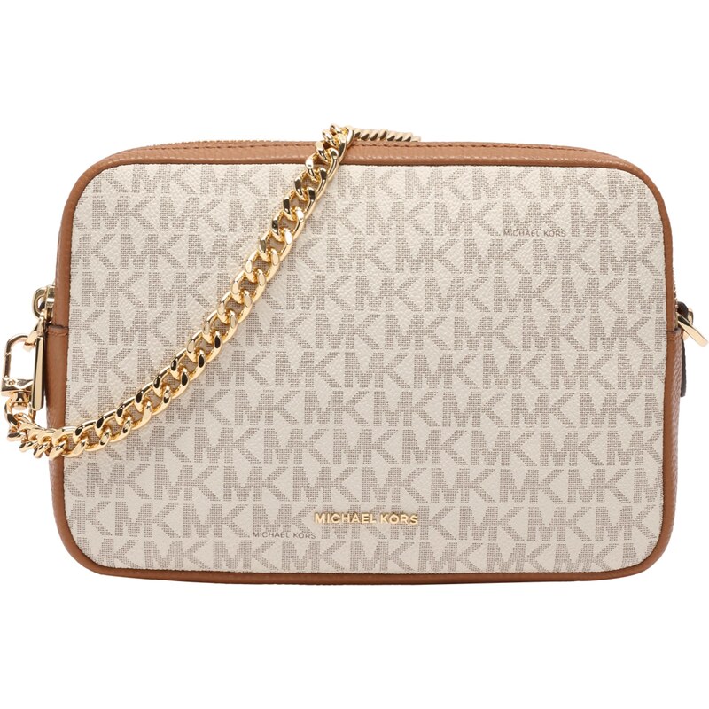 MICHAEL Michael Kors Taška přes rameno tmavě béžová / koňaková /