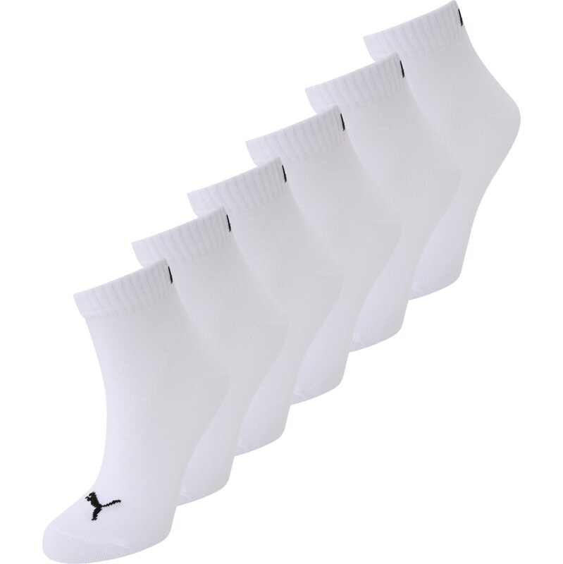 PUMA Ponožky černá / bílá