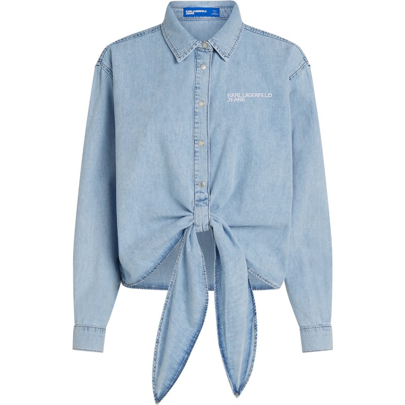 KARL LAGERFELD JEANS Halenka světlemodrá