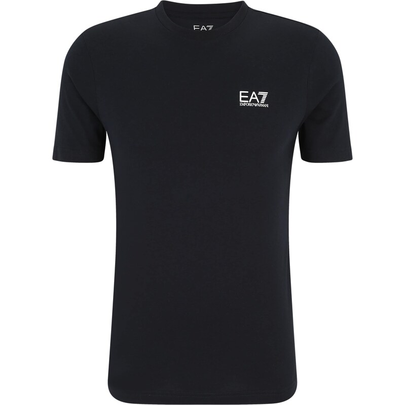 EA7 Emporio Armani Tričko námořnická modř / bílá