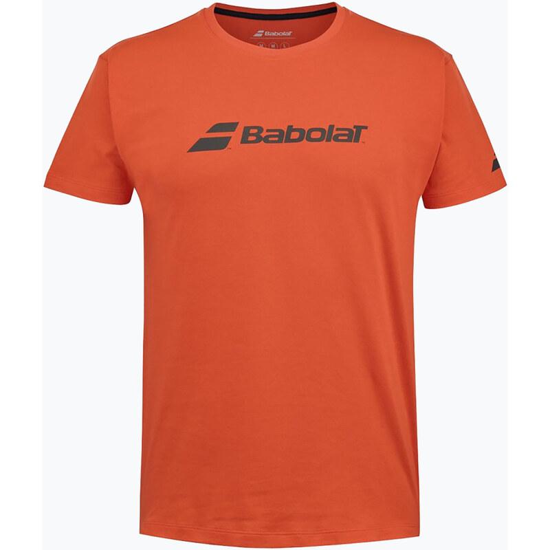 Dětské tričko Babolat Exercise Babolat Jr fiesta red