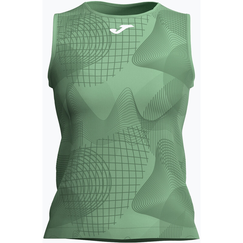 Dámské tenisové tílko Joma Challenge green