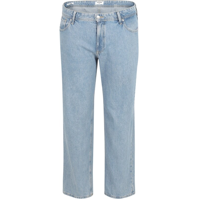 Jack & Jones Plus Džíny JJIEddie JJOriginal modrá džínovina