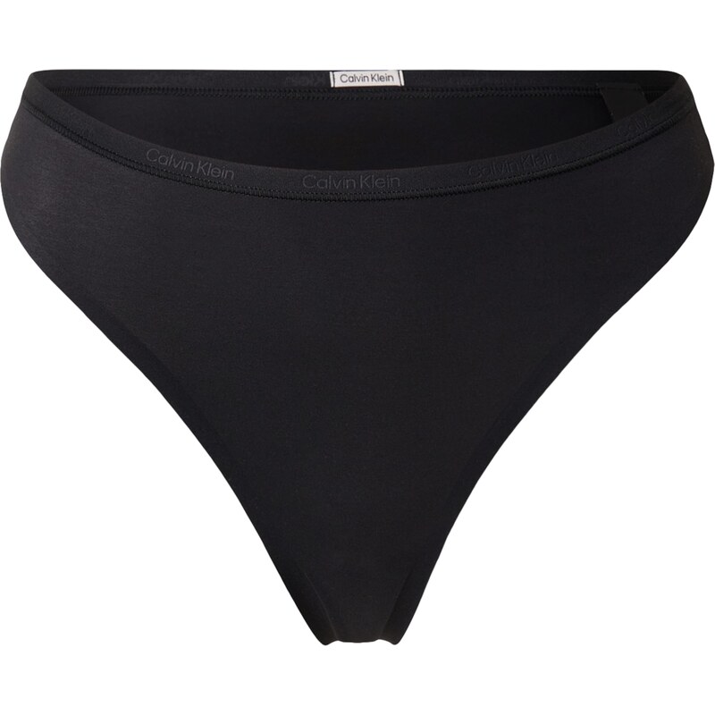 Calvin Klein Underwear Tanga černá
