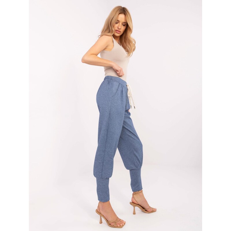 Italy Moda Trousers-MI-SP-61700.80P-dark blue