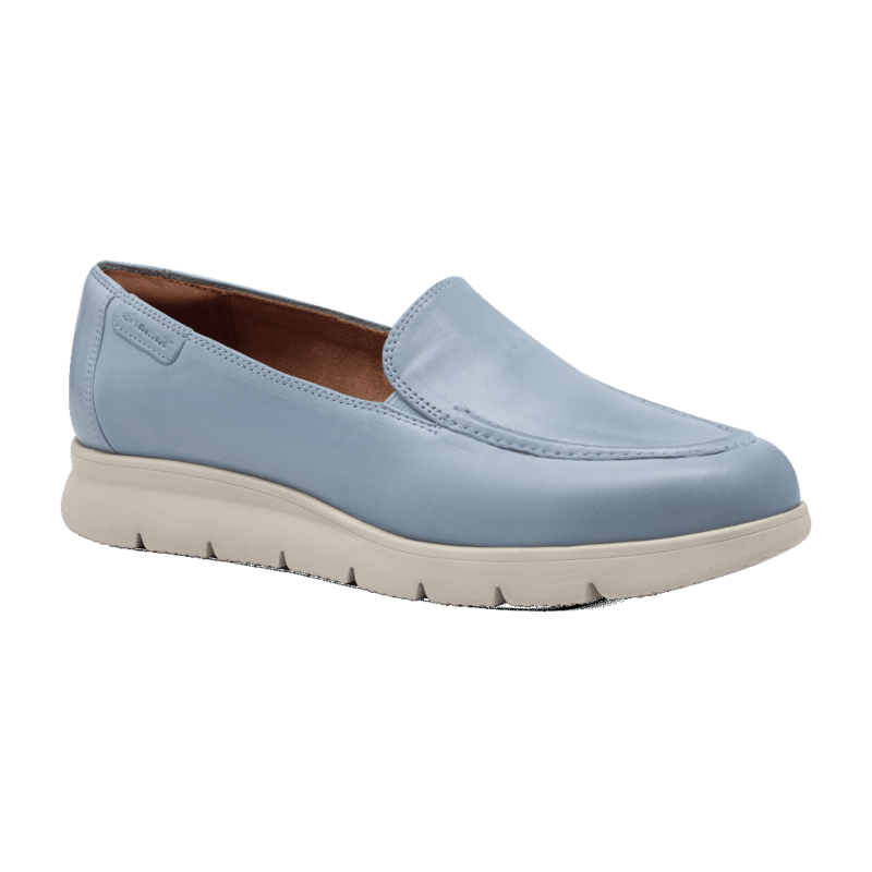 Slipper mokasíny s moc toe detailem Tamaris 1-24629-44 modrá 104082363