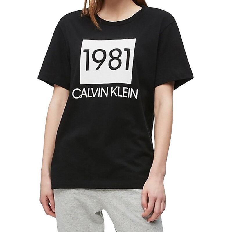 Dámské Tričko s krátkým rukávem QS6343E-001 - Calvin Klein