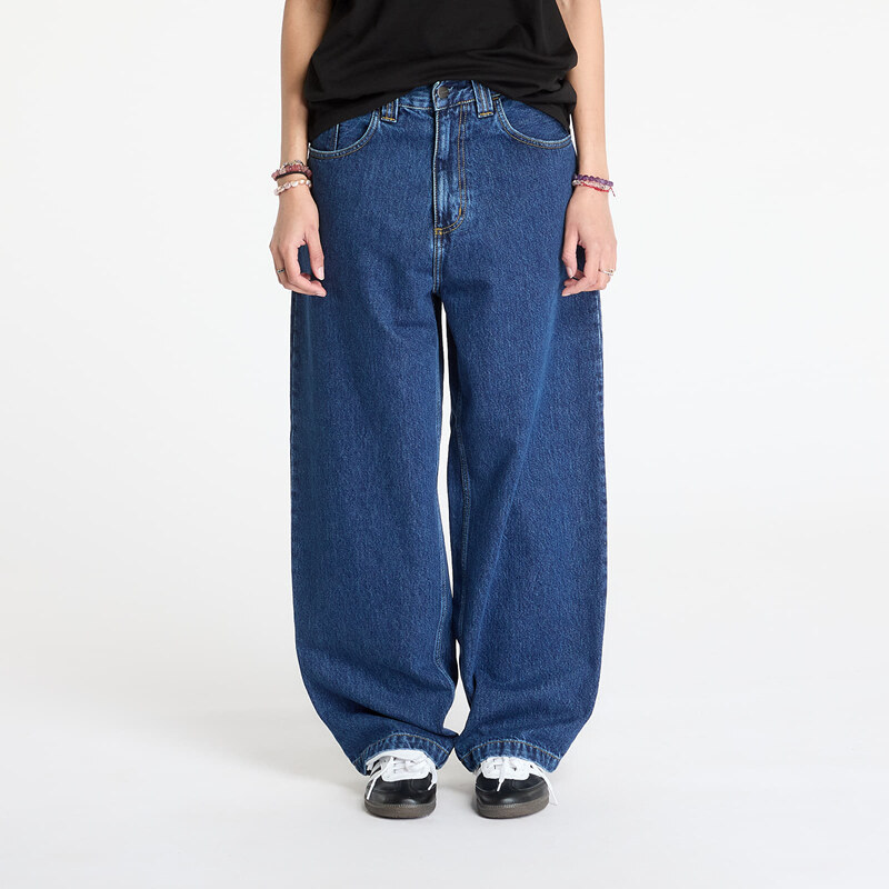 Kalhoty Carhartt WIP Brandon Pant Blue Stone Washed L