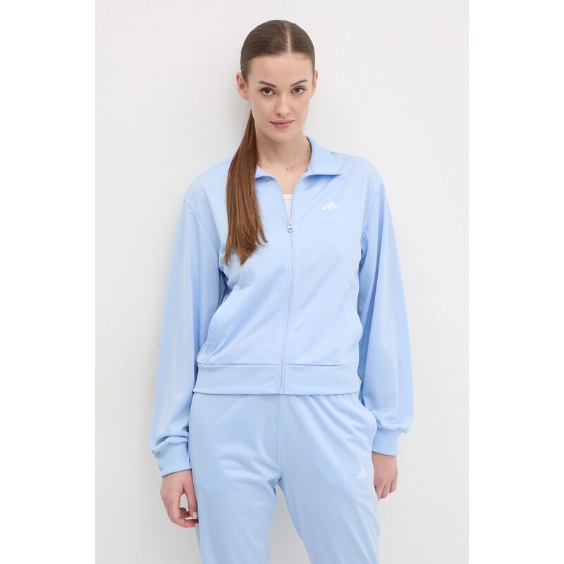 Tepláková souprava adidas Feelcozy modrá barva, JD2704