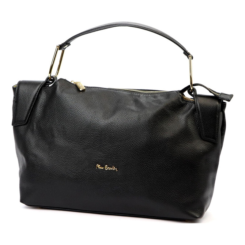 Kožená kabelka Pierre Cardin černá KZ2256506 104106019