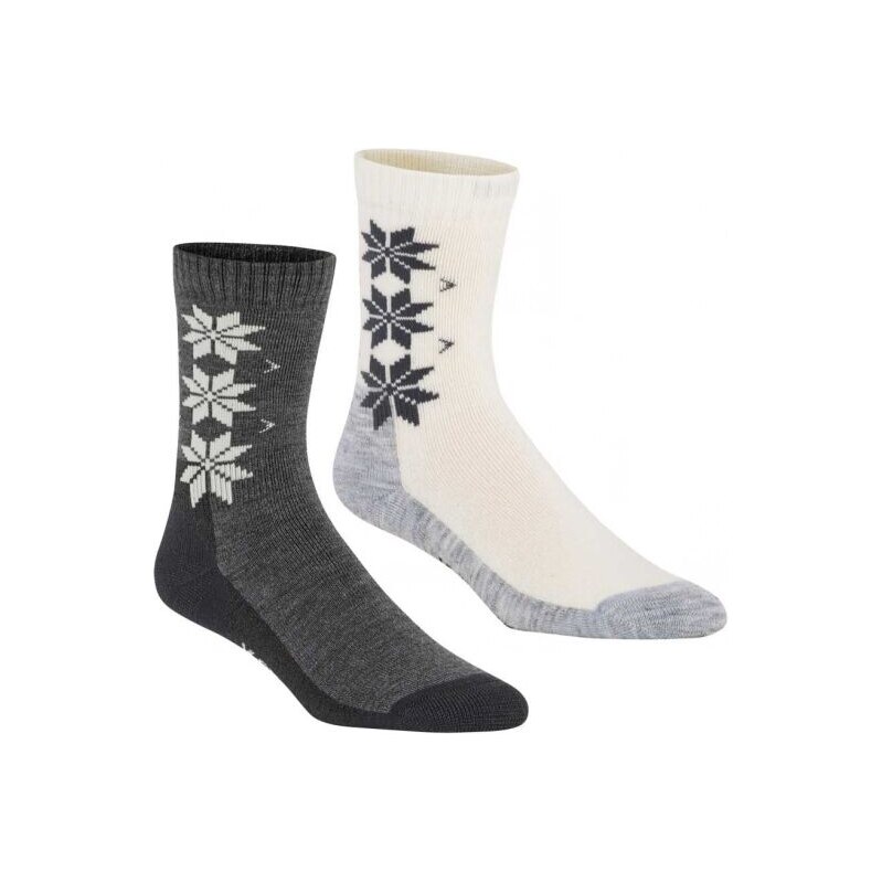 KARI TRAA WOOL SOCK 2PK Dámské merino ponožky 110899423