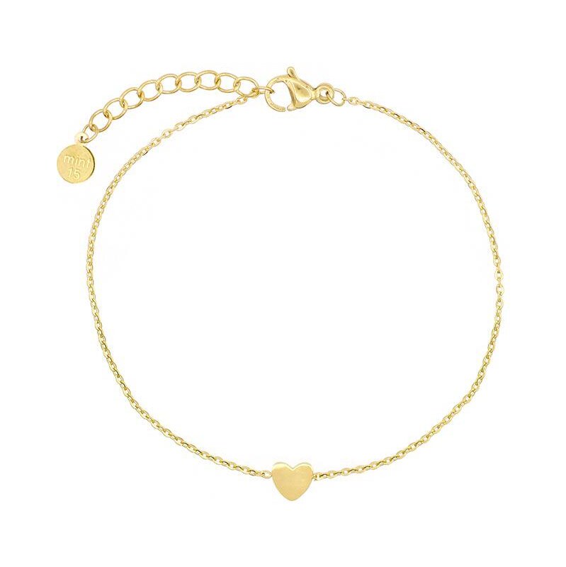 Mint15 Náramek Little Heart Gold 104117464