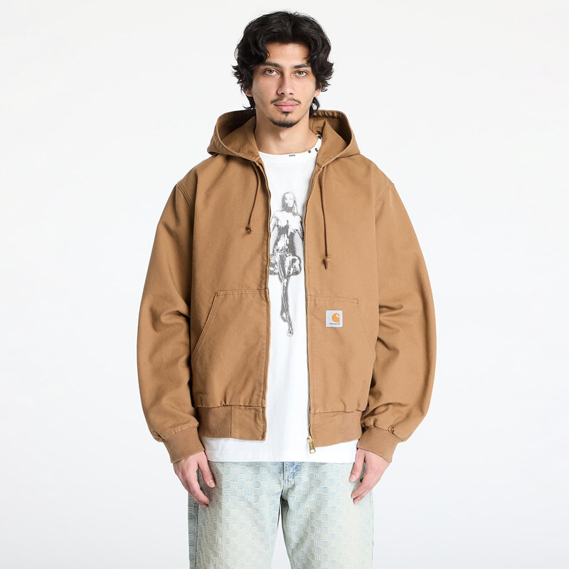 Bunda Carhartt WIP OG Active Jacket UNISEX Hamilton Brown Rinsed